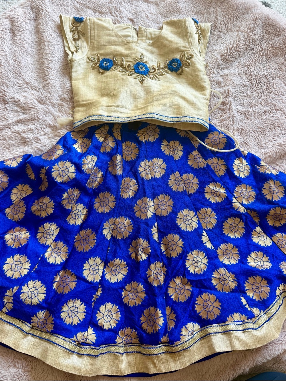 Baby Girl Floral Lehenga Choli